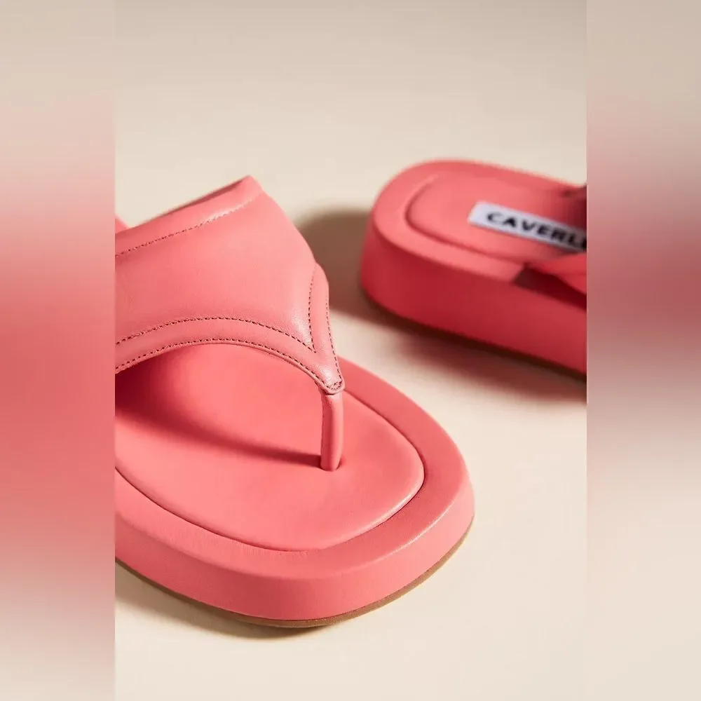 Anthropologie Caverley Samara Leather Slide NIB
